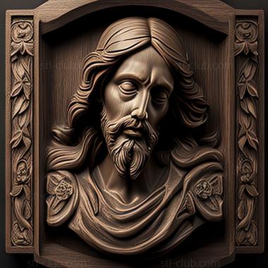 3D model st jesus (STL)